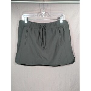 Megellan Large Black Athletic Skort w/ Built In Shorts Water Repellant Pockets